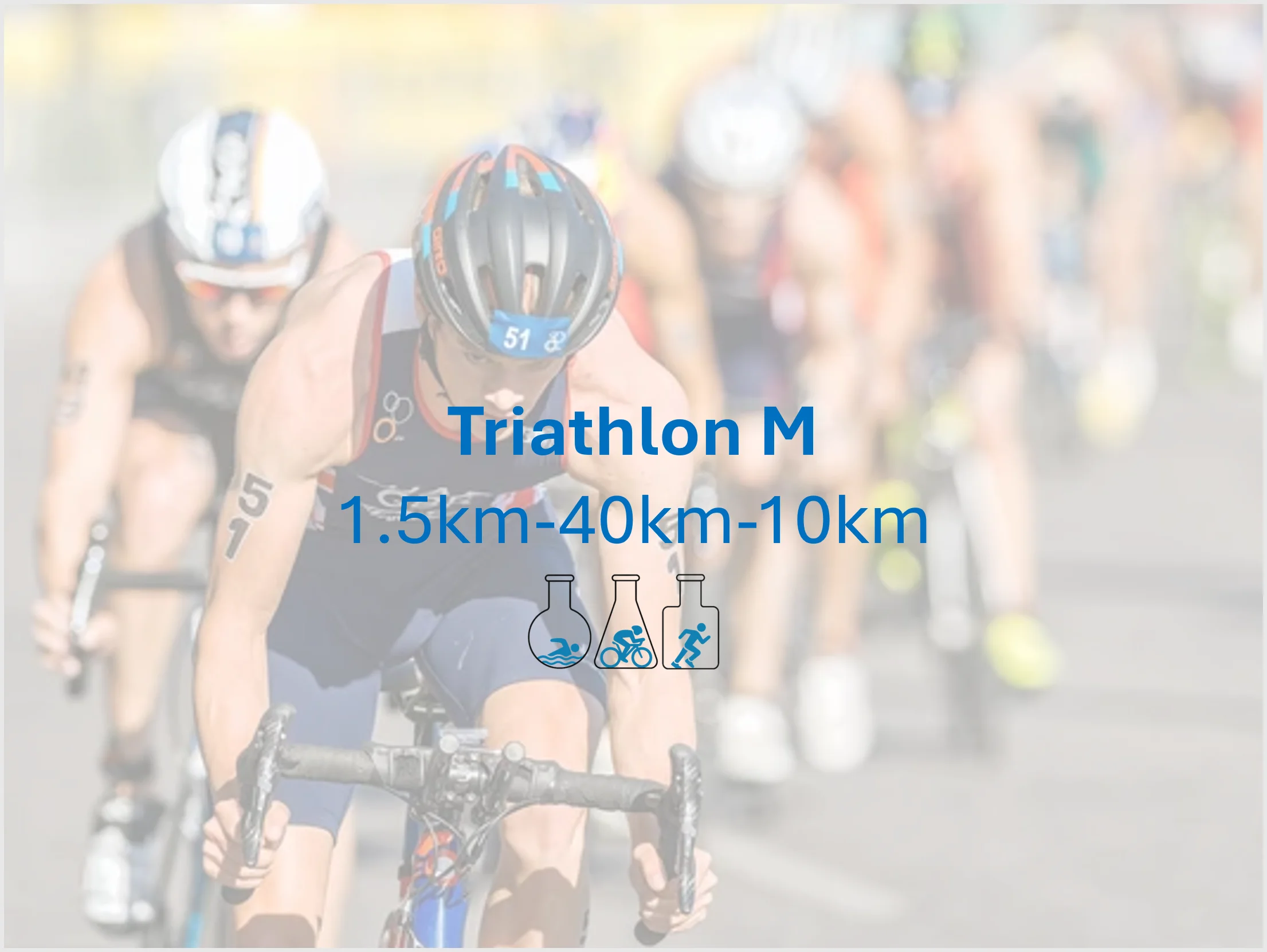 Plan d'entraînement Triathlon Olympique - 1.5km natation, 40km vélo, 10km course